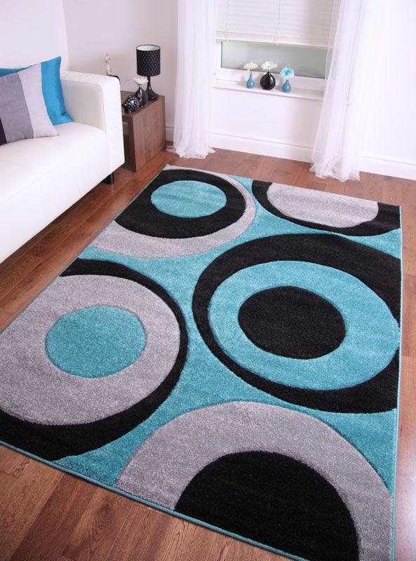Small Medium Extra Large Soft Thick Thin Rugs Light Dark Blue Cheap